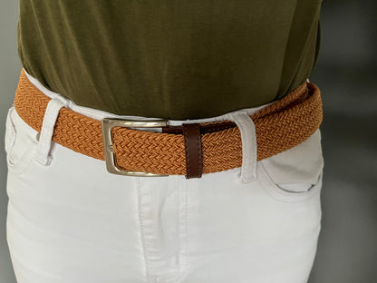 Brown Woven Belt
