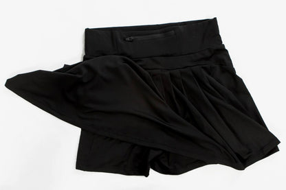 Court Queen Skort – Noir Edition | 2025